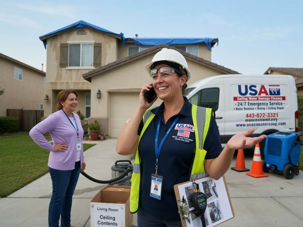 Ceiling Water Damage Restoration Milano, TX FAQs